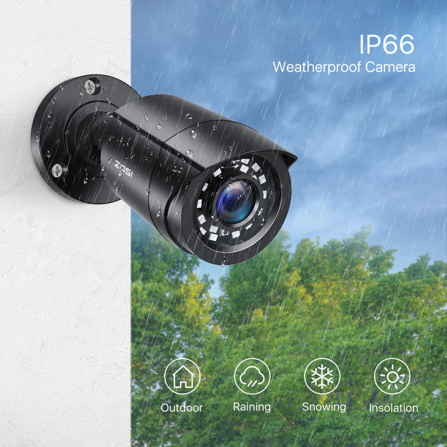 Outdoor Weatherproof CCTV Security Camera.