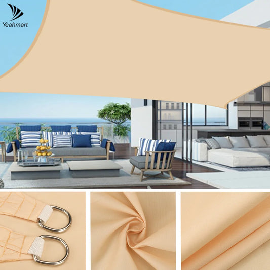 Sunshade sail outdoor canopy.