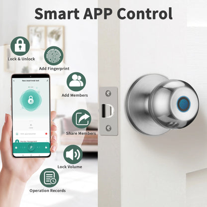 Biometric Smart Fingerprint Door Lock.