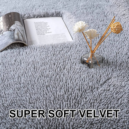 Luxury Velvet Fluffy Carpet.