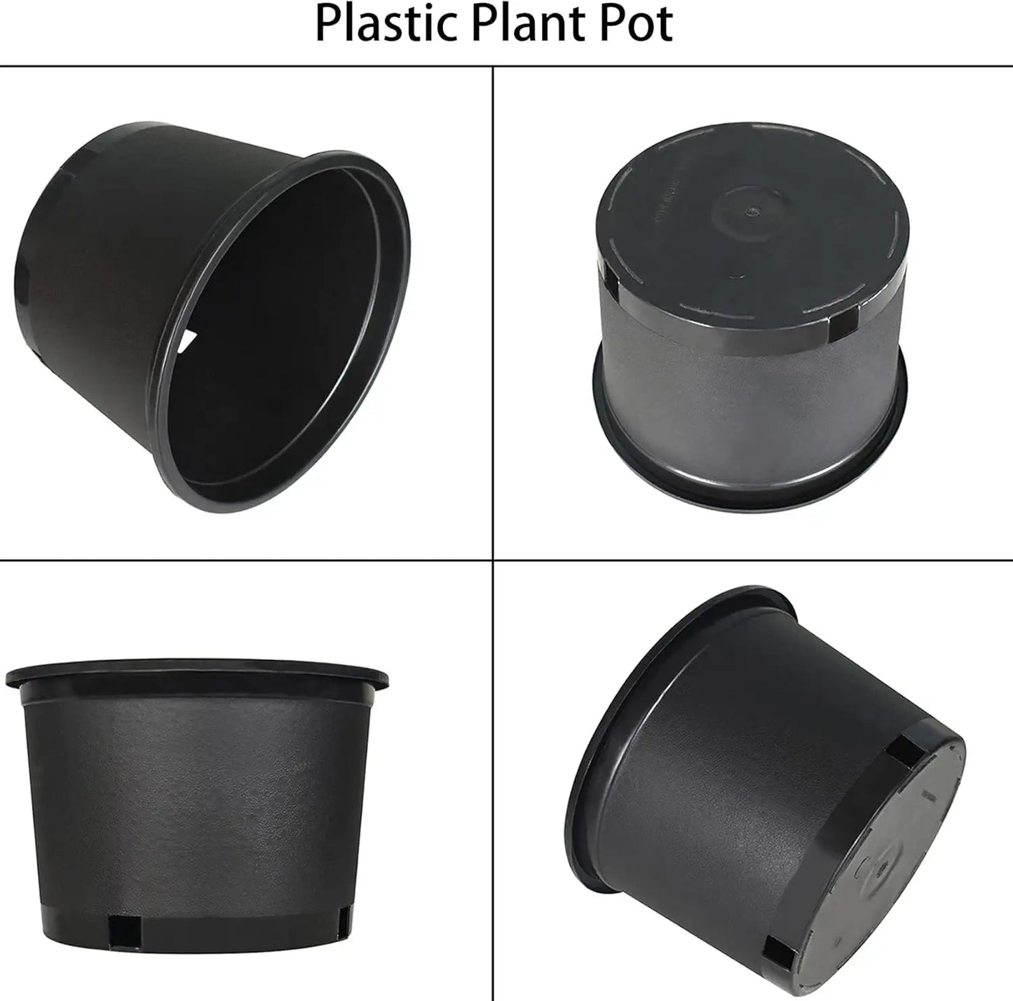 Planters Containers Plastic Injection Molded Pot