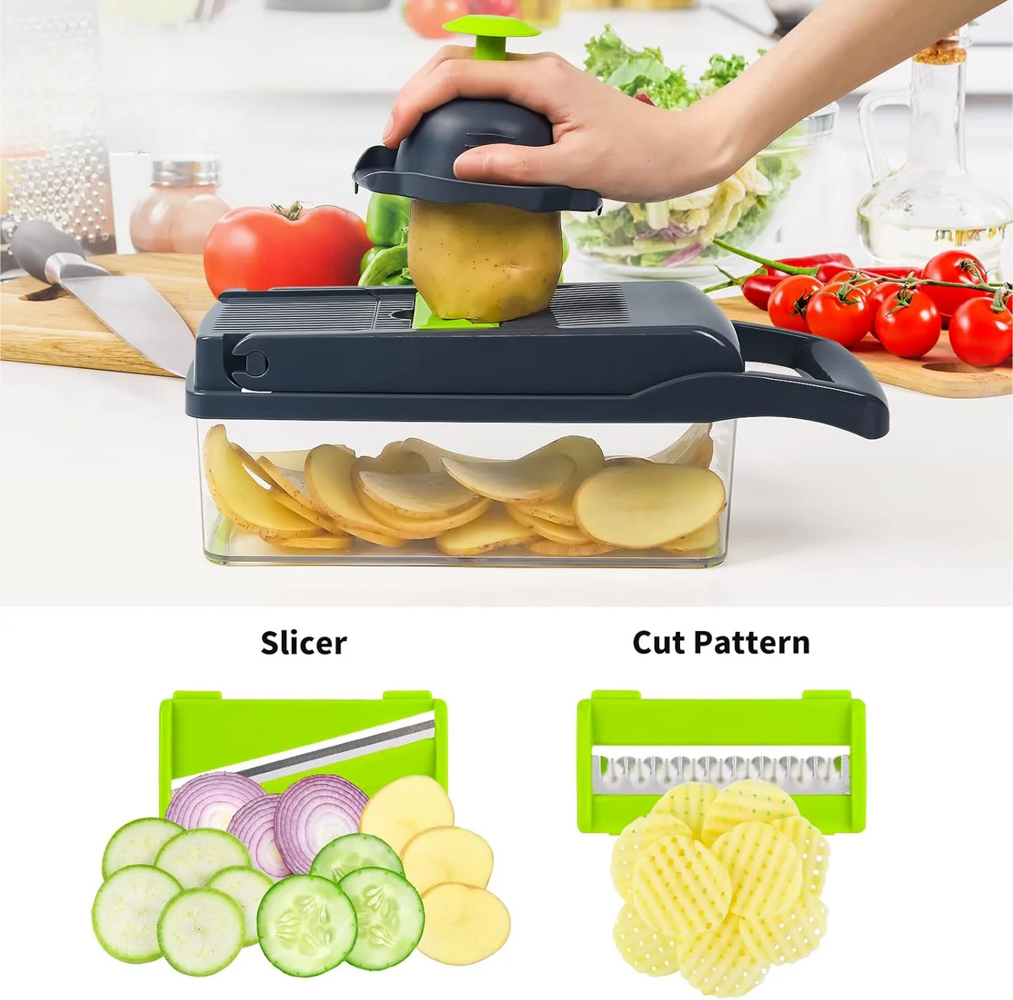 Multifunctional Food Chopper.