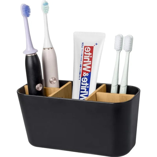 Toothbrush Holders for Bathrooms- Black.