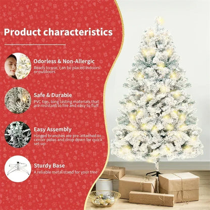 Large Christmas Trees Encryption Green PVC Reusable Home Party Scene Decoration Indoor outdoor Xmas Tree.