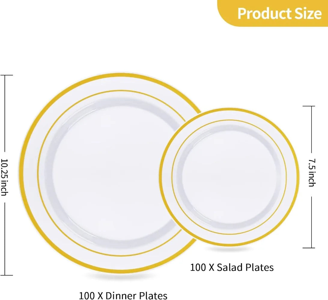 Heavy Duty Disposable Plates.