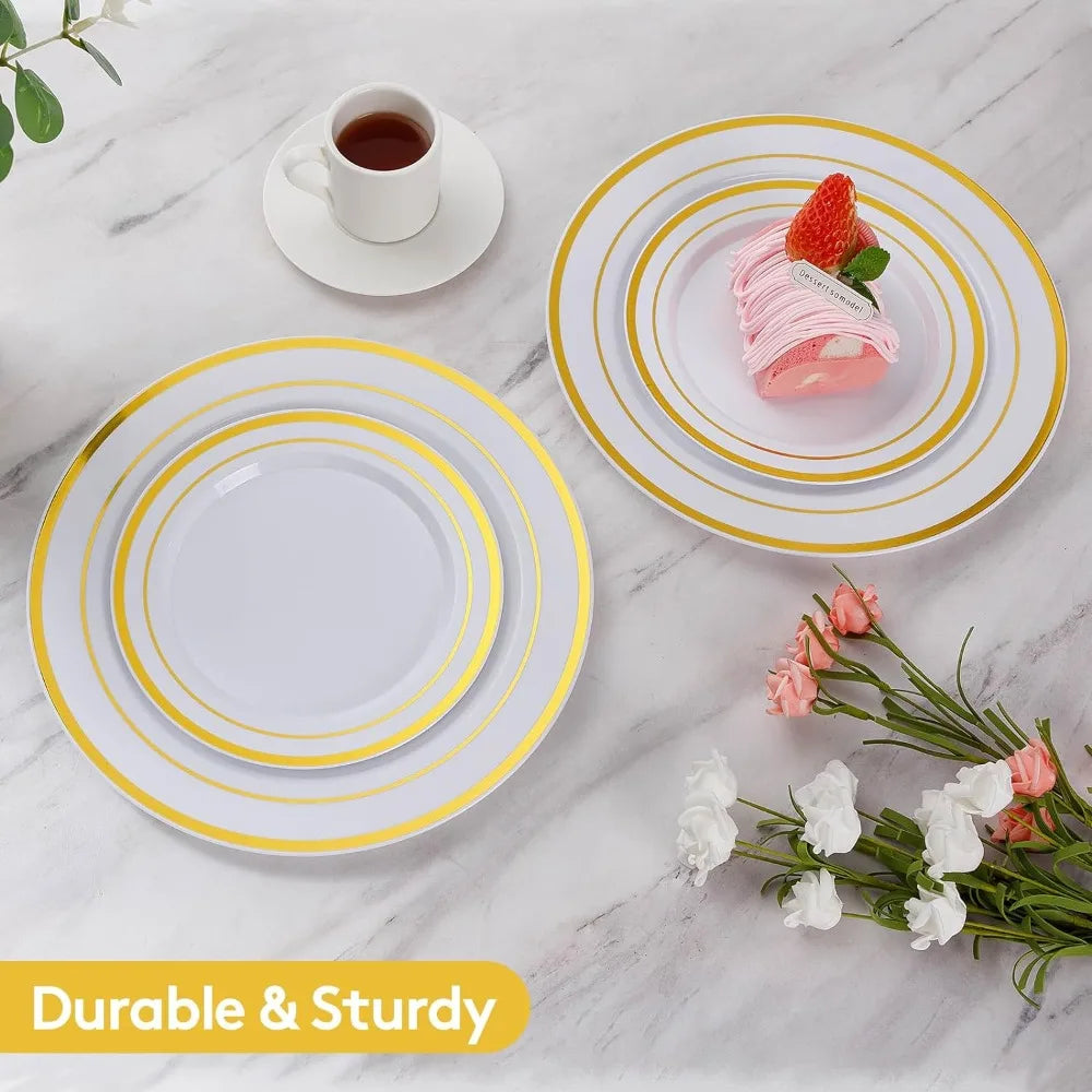 Heavy Duty Disposable Plates.