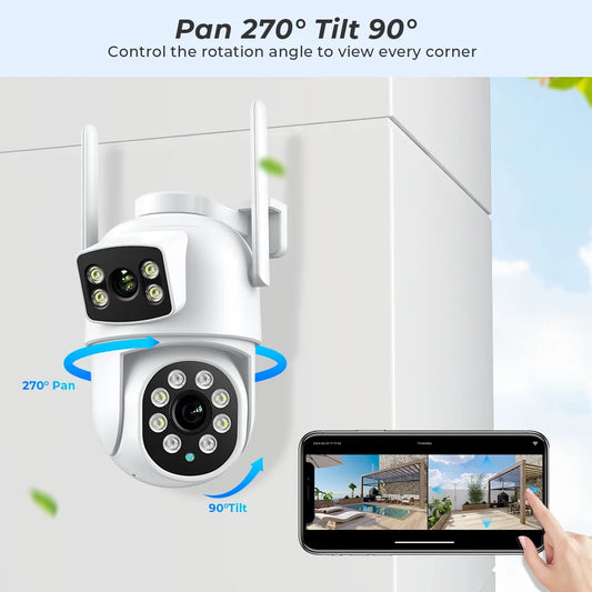 Outdoor Wireless Security IP Camera.